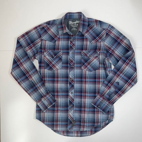 Wrangler Retro Mens Western Shirt